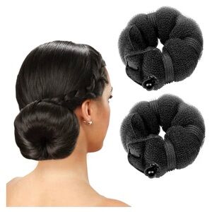 Buns 2 Pieces Twist ring former shaper